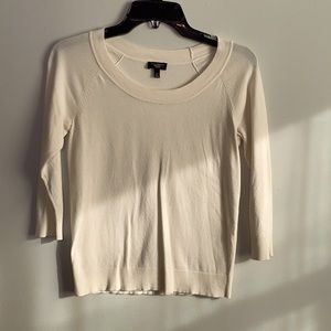 Talbots Cream Sweater